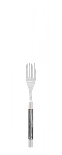 Fourchette dessert Conty nacré gris clair