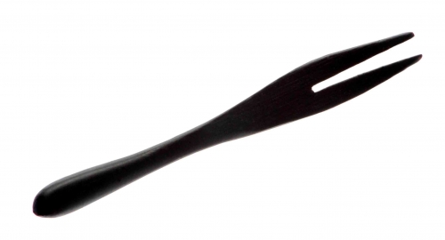 Fourchette noire 9 cm