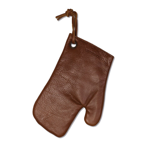 Gant de cuisine en cuir classic - marron