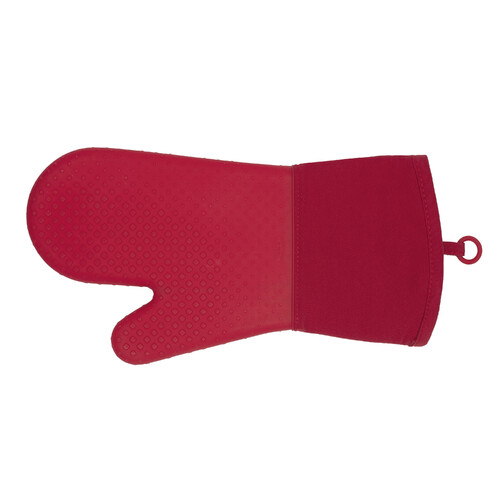 Gant de Cuisine En Silicone Rouge