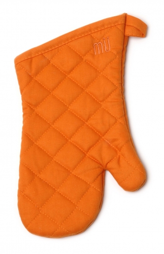 Gant M&ucirc; tissage chevron 32 cm orange