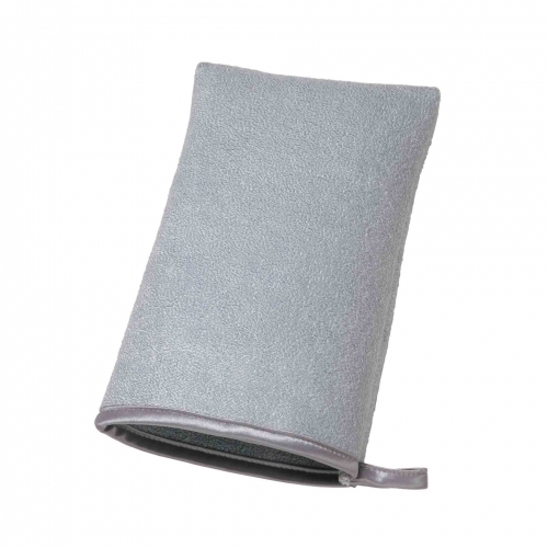 Gant nettoyage pour poubelle en acier mat