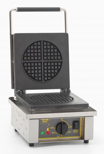 Gaufrier pro plaque rond diam&egrave;tre 190mm