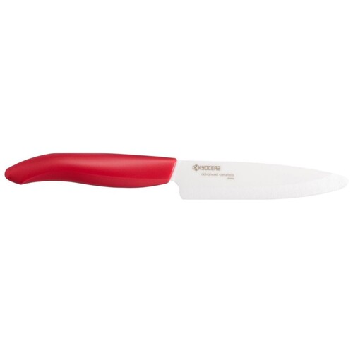 Gen - couteau universel 11 cm rouge