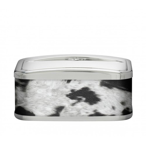 Glacebox rectangulaire cow bague chromee
