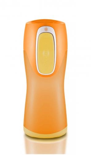 Gourde Enfant Orange & jaune  0.26 L anti-d&eacute;versement