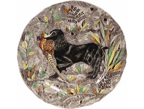 Grande Assiette Dessert Cocker Rambouillet