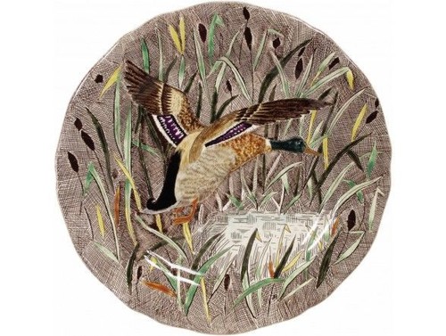 Grande Assiette Plate Canard Rambouillet