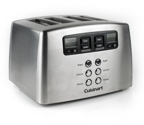 Grill pain 4 tranches avec syst&egrave;me motoris&eacute;