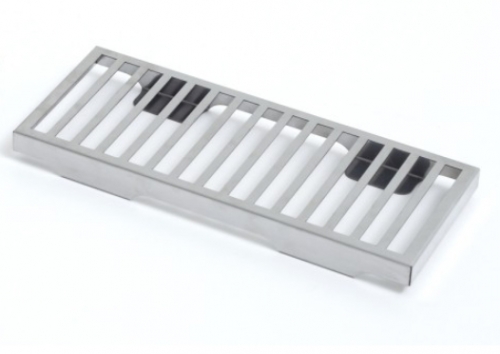 Grille de cuisson inox pour planchas Roller Grill 40 cm