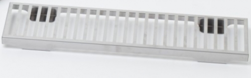 Grille de cuisson inox pour planchas Roller Grill 60 cm