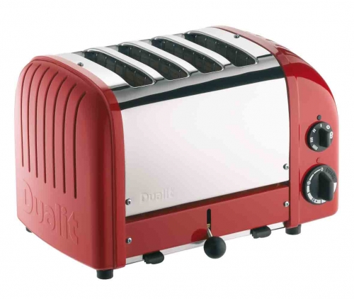 Grille Pain Dualit Classic 2 200W 4 fentes - Rouge