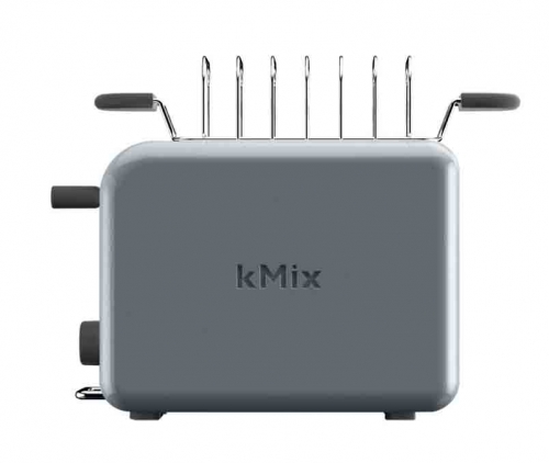 Grille-pain kMix 2 fent.-2 tranch. Gris zinc