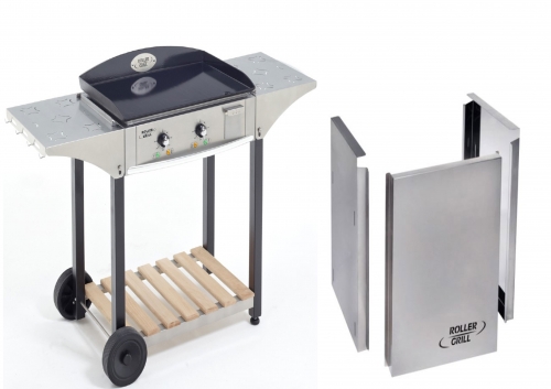 Kit cuisine extérieure Classic pour plancha 5mm - 60 cm électrique Roller Grill