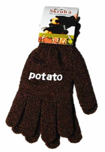 La paire de gants &agrave; pomme de terre