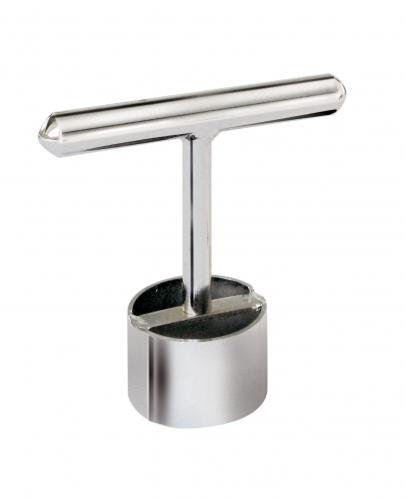 Le farceur : &eacute;vidoir &agrave; farcir en inox pour transformer fuits ou l&eacute;gumes en coupe