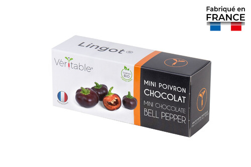 Lingot pour Potagers V&eacute;ritable Mini Poivron Chocolat BIO