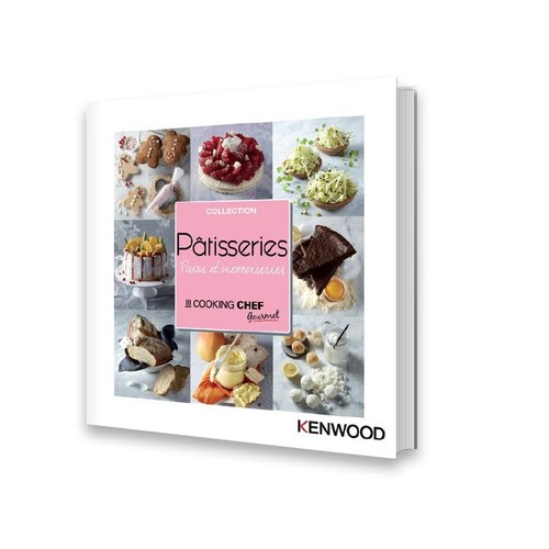 Livre : 200 recettes de pâtisserie, pain & viennoiseries pour Cooking Chef Kenwo
