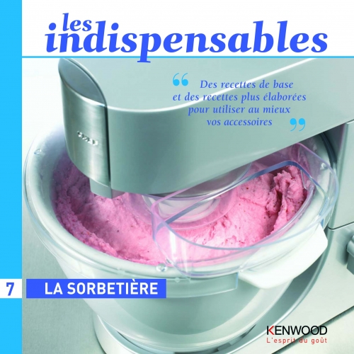 Livre Kenwood : la sorbetière