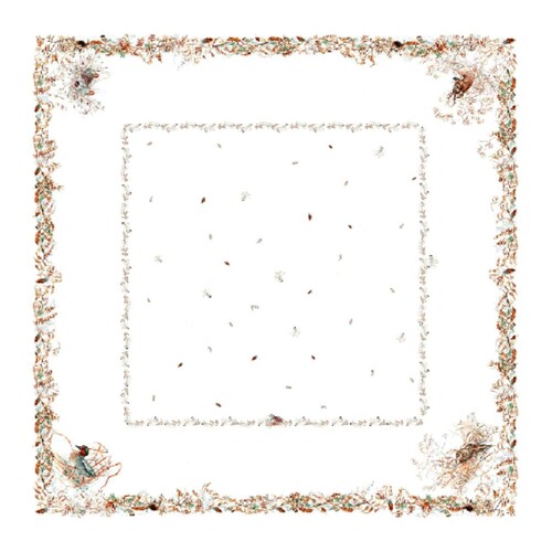 lot 1 nappe carree 170x170 sologne