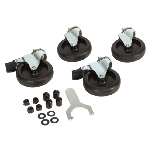 Lot de 4 roues de rechange pour berceaux XL et L