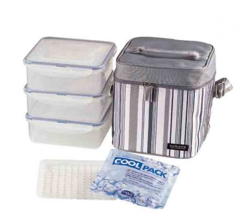 Lunch Box Lock & Lock Valisette 19 x 19 x 20,5 cm - HPL856DG