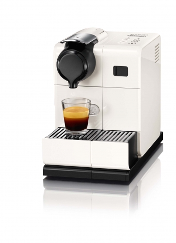 Machine à café à capsules Nespresso Delonghi Lattissima Touch blanche