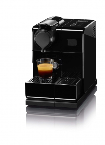 Machine à café à capsules Nespresso Delonghi Lattissima Touch noire