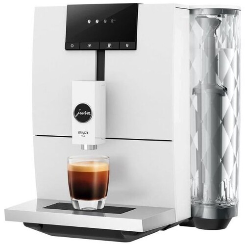 Machine à café automatique avec broyeur à grain ENA 4 Full Nordic White EB