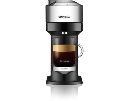 Machine à Capsules Nespresso Chromé VERTUO NEXT DELUXE PURE