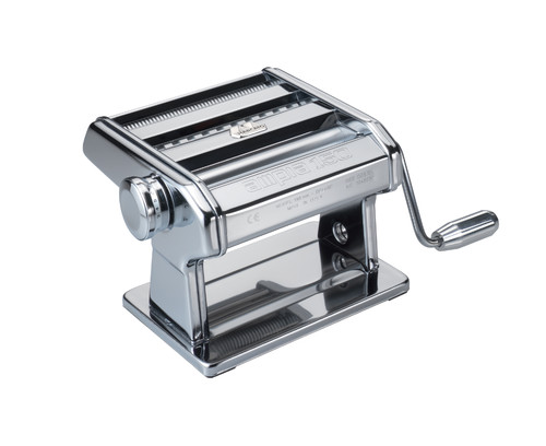 Machine a pates acier chrome avec serre-joint et manivelle