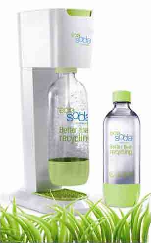 Machine Sodastream  'Eco' verte & blanche