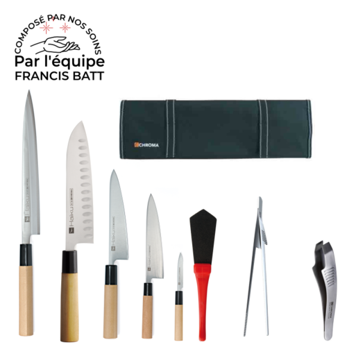 Mallette de Couteaux Grand Chef 15 Pi&egrave;ces