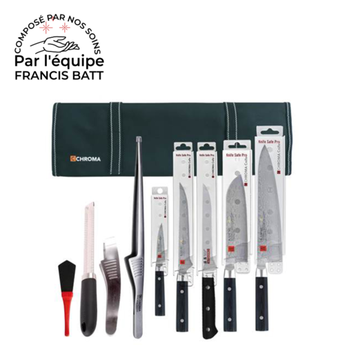 Mallette de Couteaux Grand Chef 15 Pi&egrave;ces MASTERPIECE