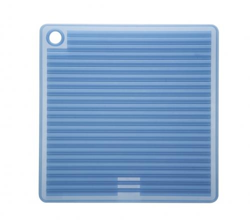 Manique silicone bleue