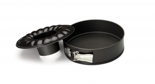 Manque d&eacute;montable deux fonds (1 plat & 1 savarin) &oslash; 24 cm