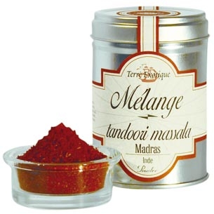 M&eacute;lange tandoori Massala Inde boite de 60g