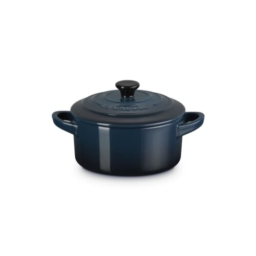 Mini cocotte 10 en fonte émaillée 10 cm Nuit