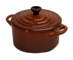 Mini cocotte céramique 10 cm Châtaigne
