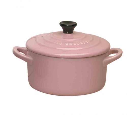 Mini cocotte céramique 10 cm Rose