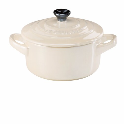 Mini-Cocotte Metallics 10 cm Creme