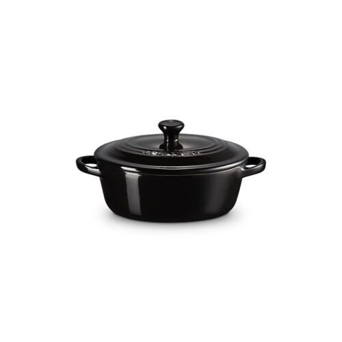 Mini-Cocotte Ovale 12Cm Noir Ébène