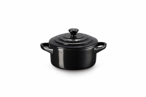 Mini-cocotte ronde 10cm noir ébène