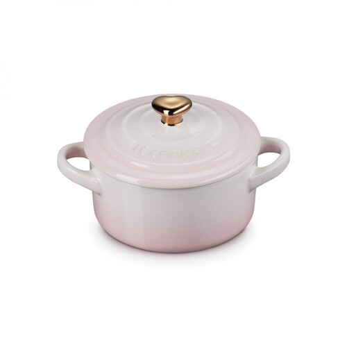 Mini-Cocotte Ronde Bouton Cur 10Cm Shll Pink