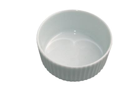 Mini moule &agrave; souffle blanc