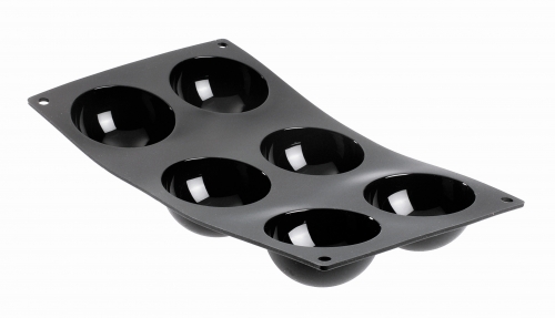 Moul'flex demi sphères noir