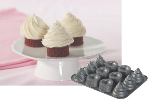 Moule '6 minis Cupcakes' en fonte d'aluminium Nordic Ware