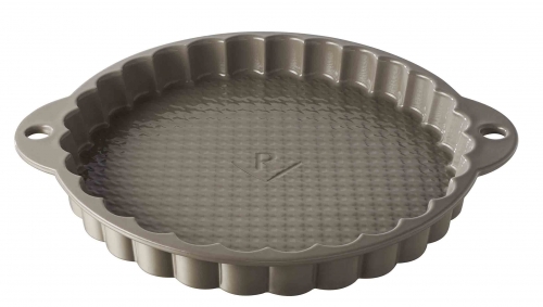 Moule à tarte gris Revol gamme Les Naturels - ø 30 cm