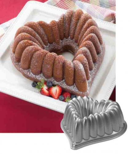 Moule 'Coeur' en fonte d'aluminium Nordic Ware