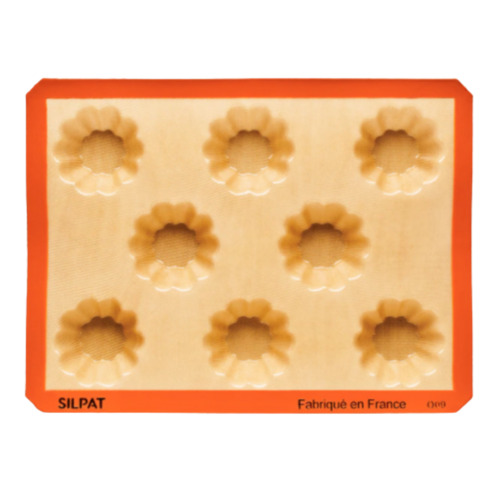 Moule en silicone alimentaire 8 Briochettes